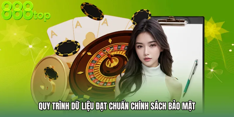 Quy trình dữ liệu đạt chuẩn Chính sách bảo mật